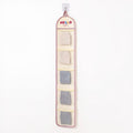 Anna-Kaci Hanging Wall Storage Organizer with multiple Mesh Pockets and Print Design