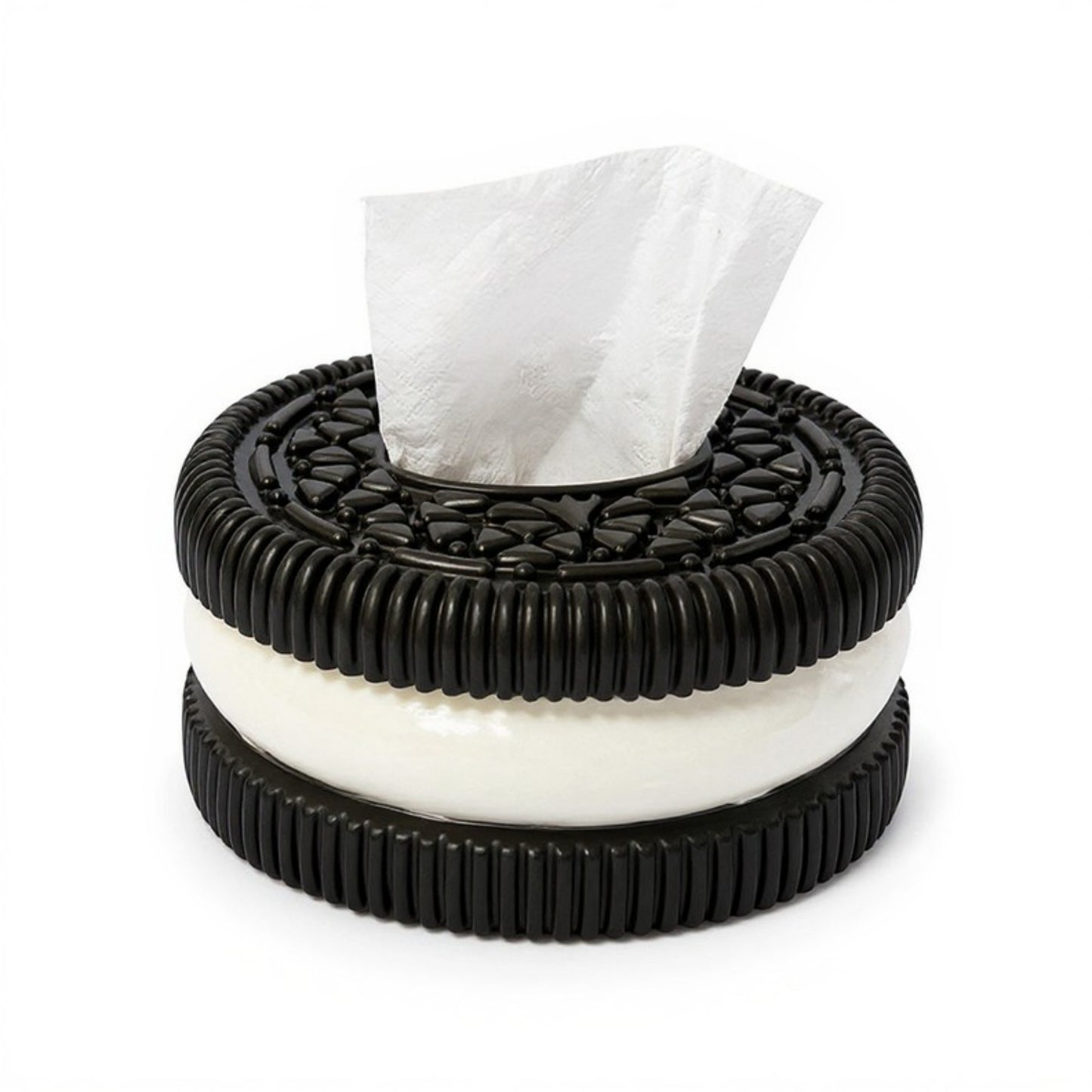 Anna-Kaci Cookie-Shaped Tissue Holder Dispenser with Creative Design
