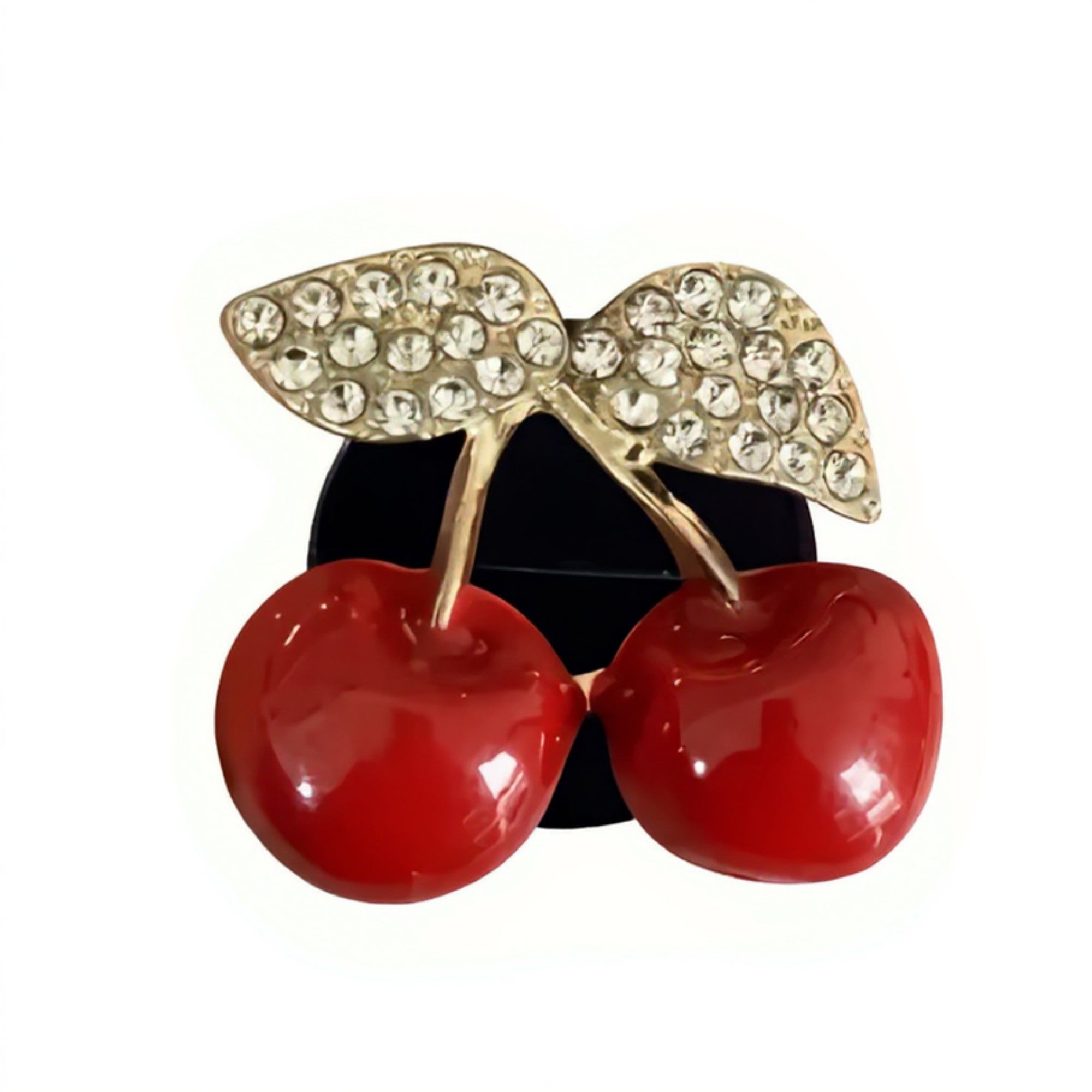 Anna-Kaci 3-Piece Car Air Freshener Clip with Crystal Rhinestone Detailing