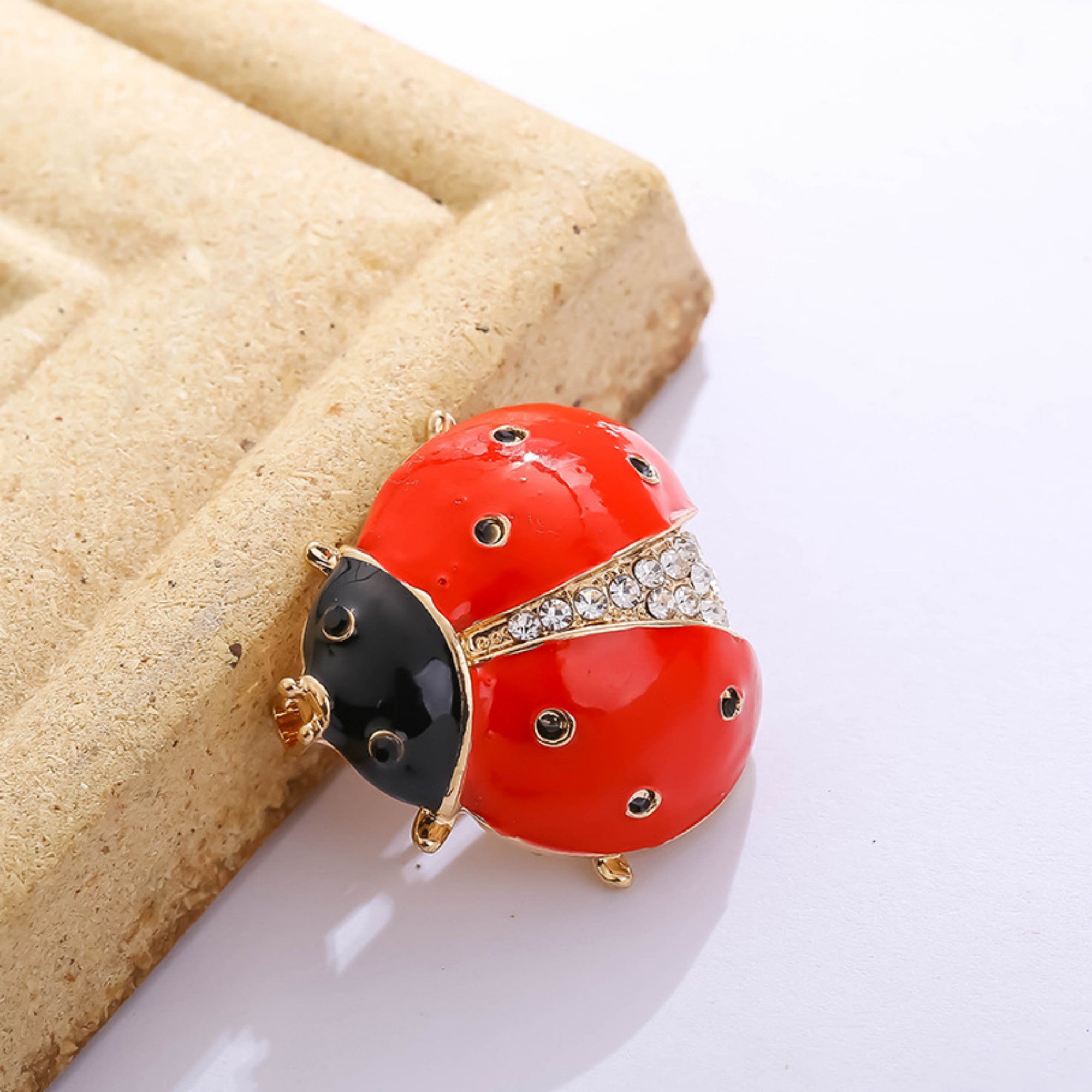 Anna-Kaci 3-Piece Car Air Freshener Clip with Crystal Rhinestone Detailing
