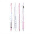 Anna-Kaci Set of 4 Retractable Ballpoint Pens with Light Blue Decorative Barrel Designs