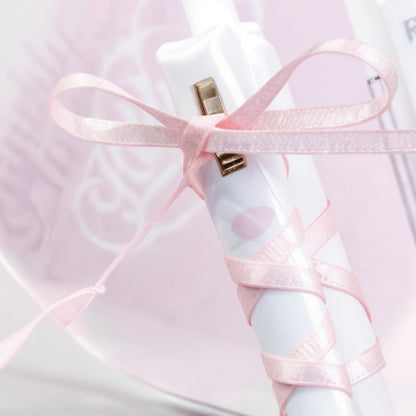 Anna-Kaci Set of 4 Retractable Ballpoint Pens with Light Blue Decorative Barrel Designs