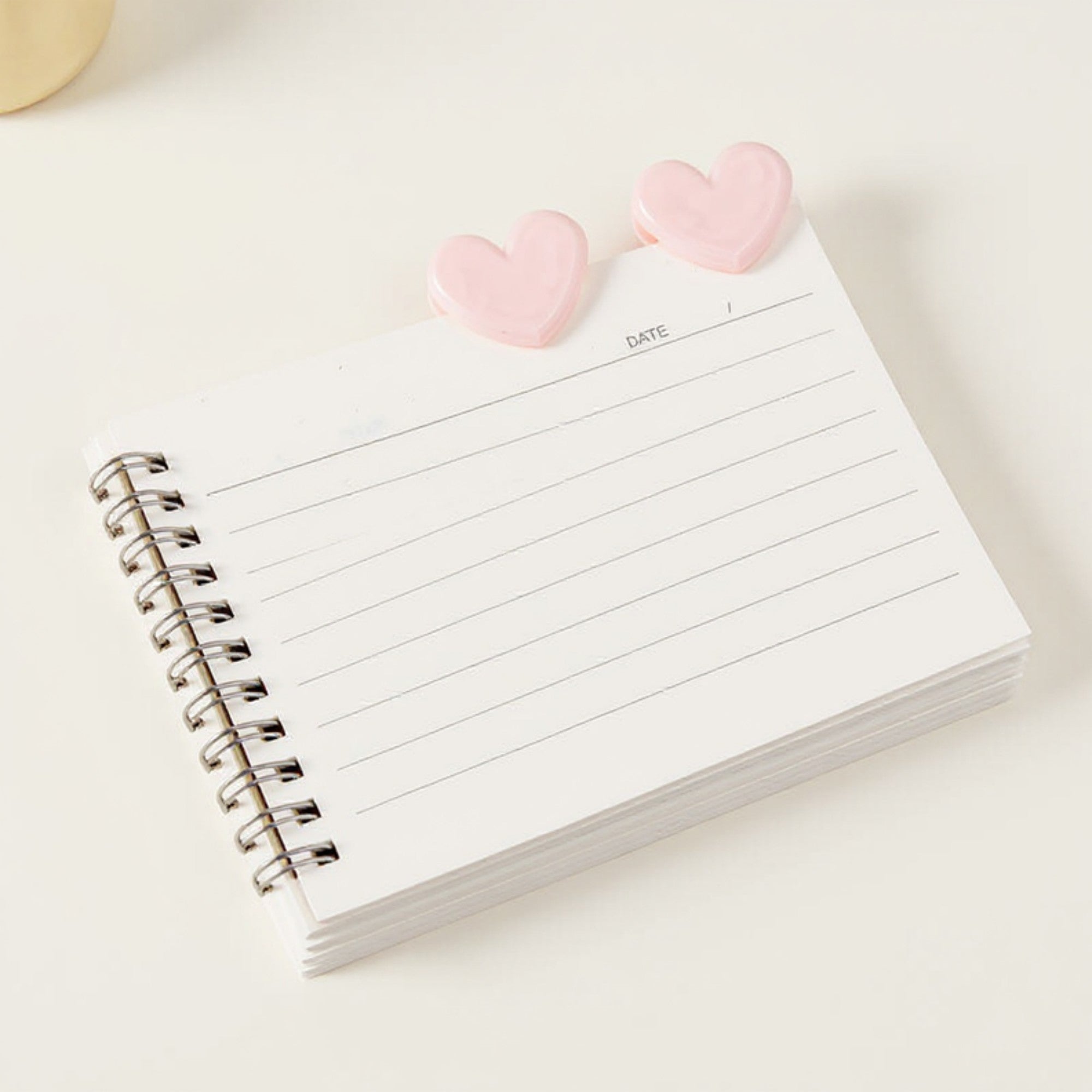 Anna-Kaci Set of 10 Heart-Shaped Acrylic Hair Claw Clips