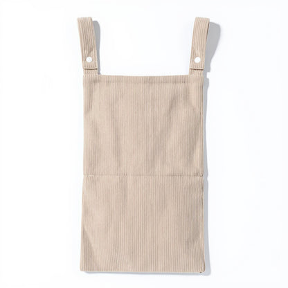 Anna-Kaci Hanging Wall Organizer with Corduroy Pocket and Animals Print Design