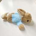 Anna-Kaci Plush Bunny Pencil Case with Soft Fleece Texture and Zipper Storage Compartment 9.8x3x3 in