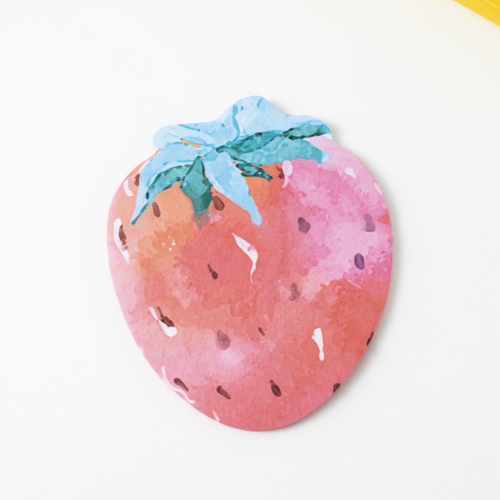 Anna-Kaci 3-Piece Fruit Shaped Sticky Note Pad Set for Fun Desk and Office Use