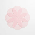 Anna-Kaci 2-Piece Flower Shaped Placemat with Petal Design Cutout