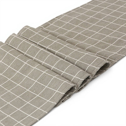 Anna-Kaci Dainty Daisy Print Tablecloth with Soft Neutral Background