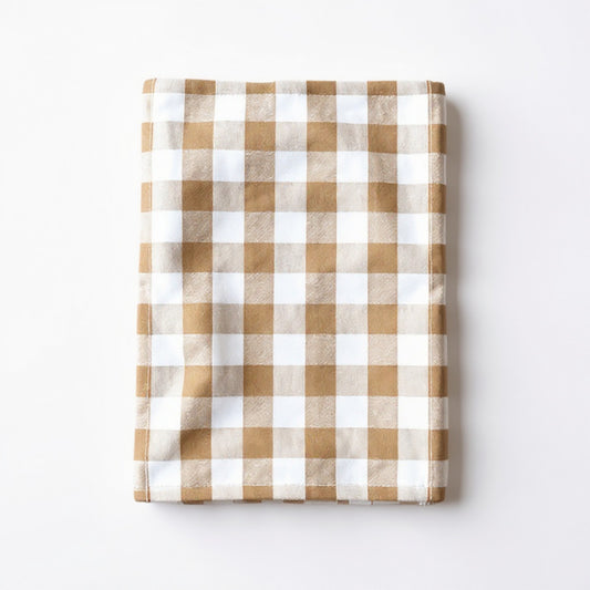 Anna-Kaci Gingham Checkered Tablecloth with Classic Square Pattern
