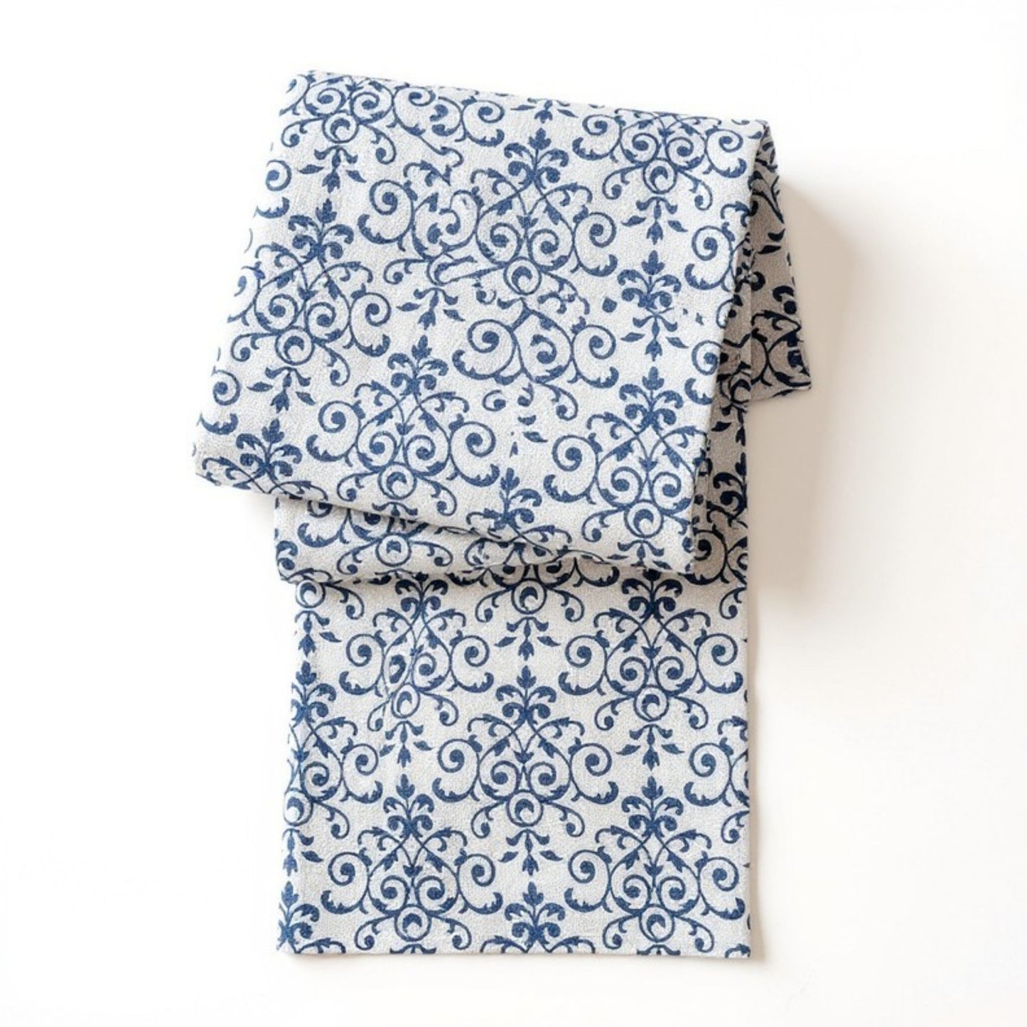 Anna-Kaci Ornate Damask Table Runner with Intricate Scroll Pattern 12x55in