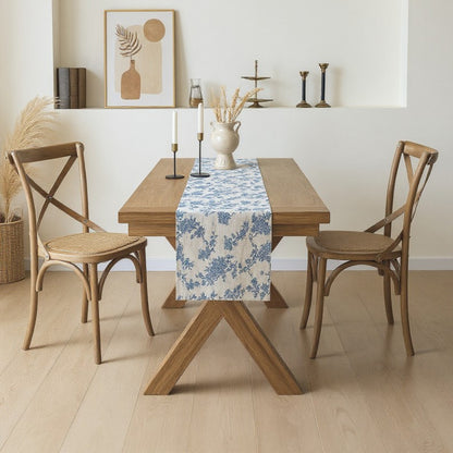 Anna-Kaci Ornate Damask Table Runner with Intricate Scroll Pattern 12x55in