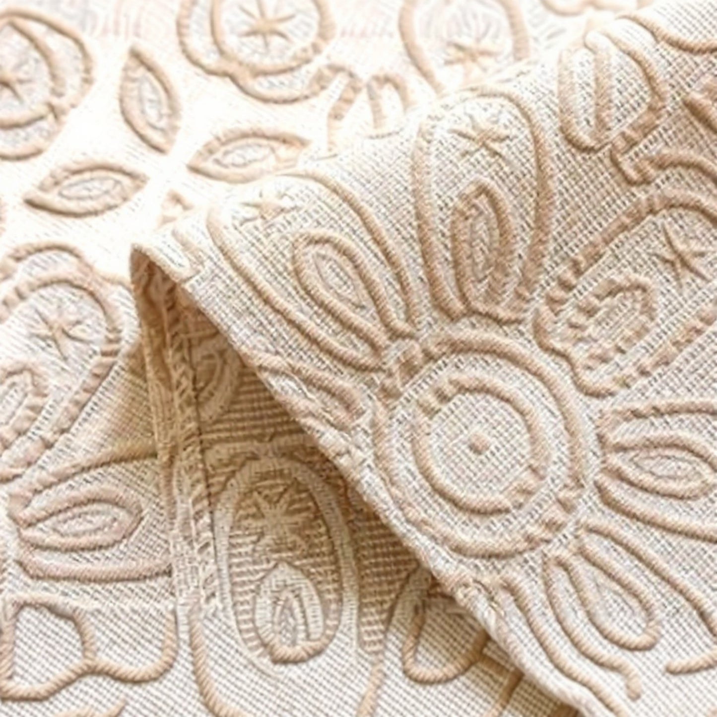 Anna-Kaci Floral Embroidered Table Runner with Intricate Pattern Detailing 13.5x47in