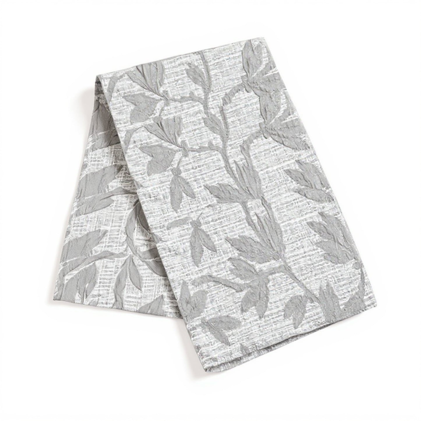 Anna-Kaci Floral Embroidered Table Runner with Intricate Pattern Detailing 13.5x47in