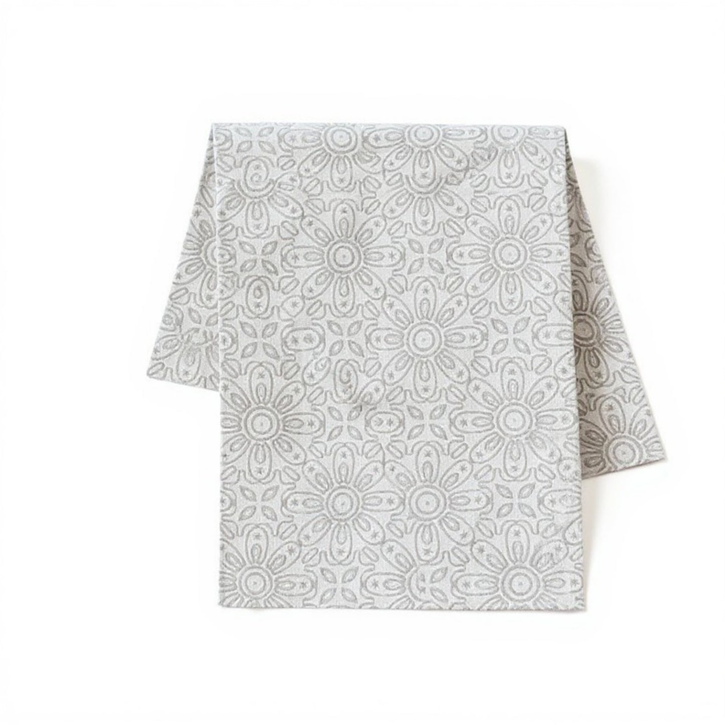 Anna-Kaci Floral Embroidered Table Runner with Intricate Pattern Detailing 13.5x47in