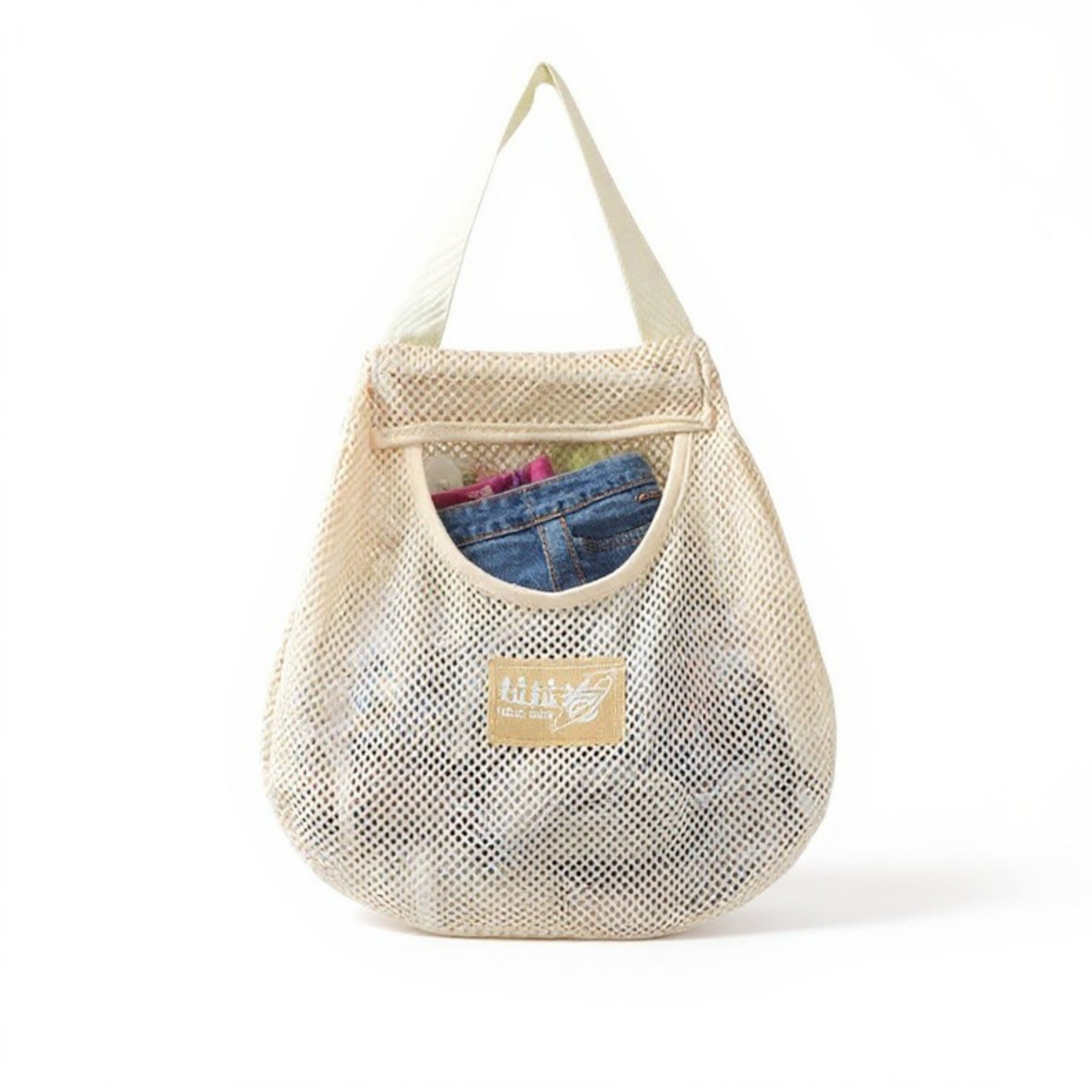 Anna-Kaci 3-Piece Mesh Laundry Bags with Reinforced Handles and Breathable Design 12x11in