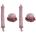 Anna-Kaci 2pcs Heatless Curling Set with Hair Wrap and Elastic Bonnet Cap