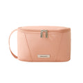 Anna-Kaci Rectangular Travel Toiletry Bag with Dual Zipper and Side Handle 8.5x3.5x5in
