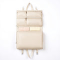 Anna-Kaci Multi-Compartment Hanging Organizer Bag with Zipper and Buckle Straps 29x17.5in