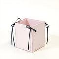 Anna-Kaci Foldable Pencil Holder with Ribbon Tie Corners and Multi-Section Design 3x4in