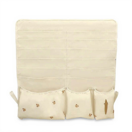 Anna-Kaci Hanging Organizer with Multi-Pocket Storage and Cute Pattern Accents 11x10in