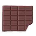 Anna-Kaci 3-Piece Chocolate Bar Notebook Set with Realistic Design and Bite-Edge Detail 80 Pages 4x3.5in