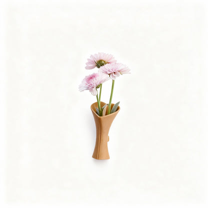 Anna-Kaci Mini Vase Car Air Vent Clip with Artificial Flowers Decorative Car Accessory