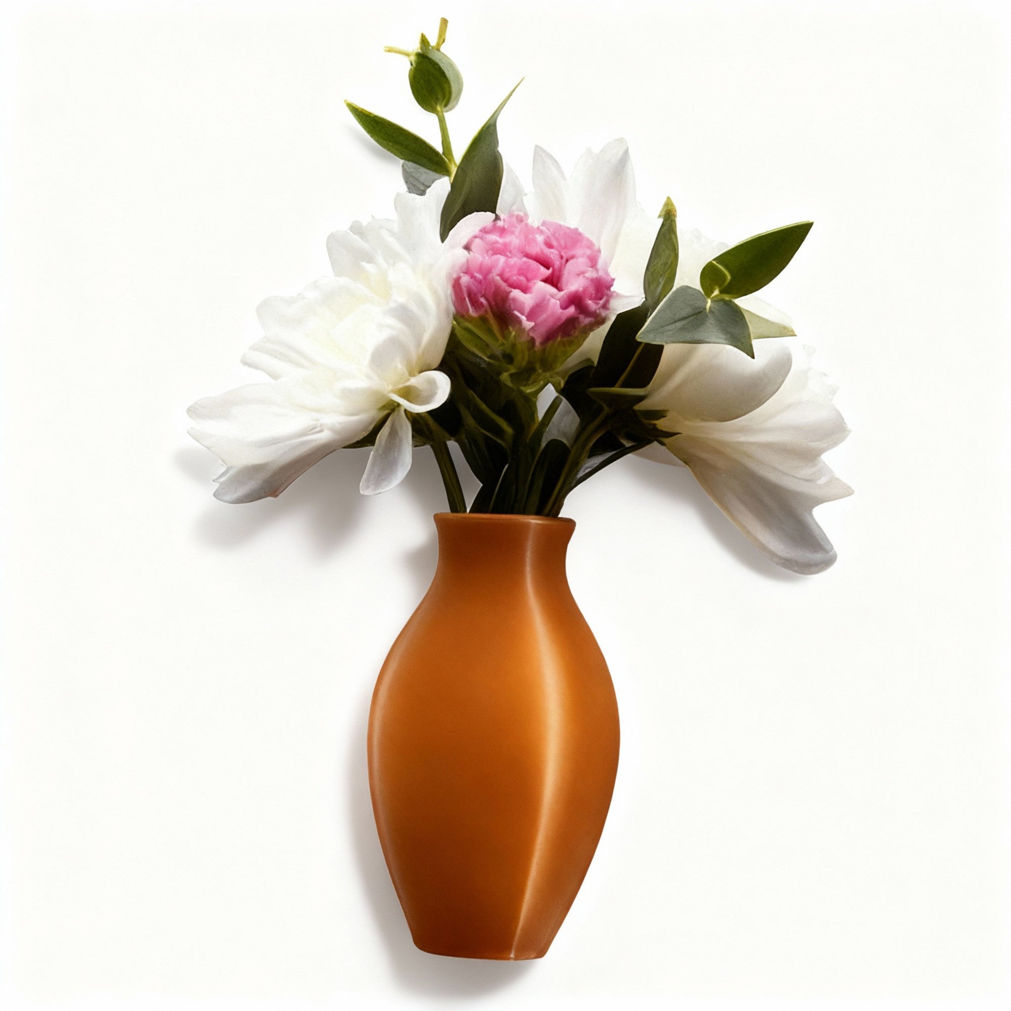 Anna-Kaci Mini Vase Car Air Vent Clip with Artificial Flowers Decorative Car Accessory