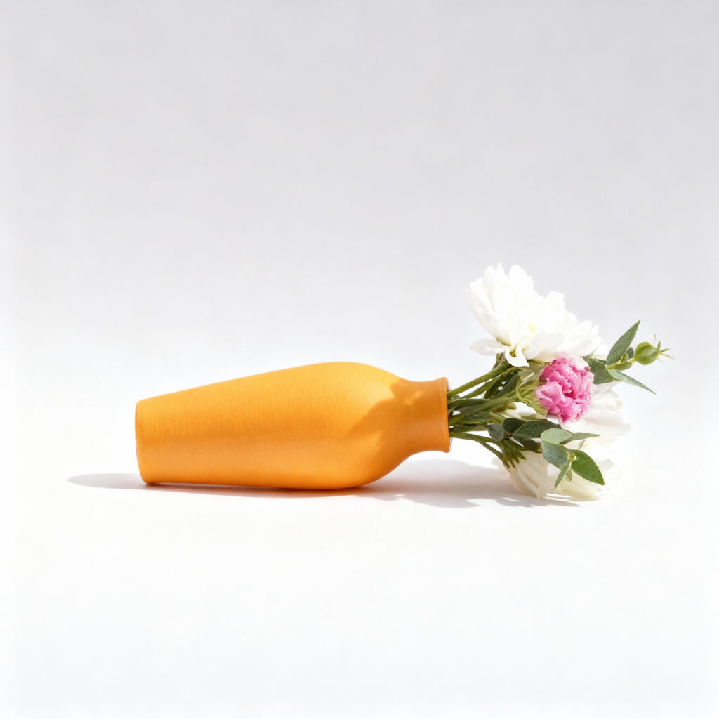 Anna-Kaci Mini Vase Car Air Vent Clip with Artificial Flowers Decorative Car Accessory