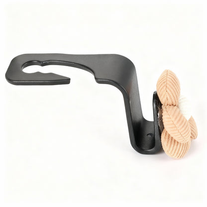 Anna-Kaci Flower Car Seat Headrest Hooks Set for Bag and Purse Hanging Organizer
