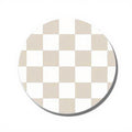 Anna-Kaci Checkered Car Cup Holder Coasters Anti-Slip Absorbent Mats Set of 2 3.5in