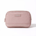 Anna-Kaci Compact Travel Toiletry Bag with Multiple Compartments and Carry Handle