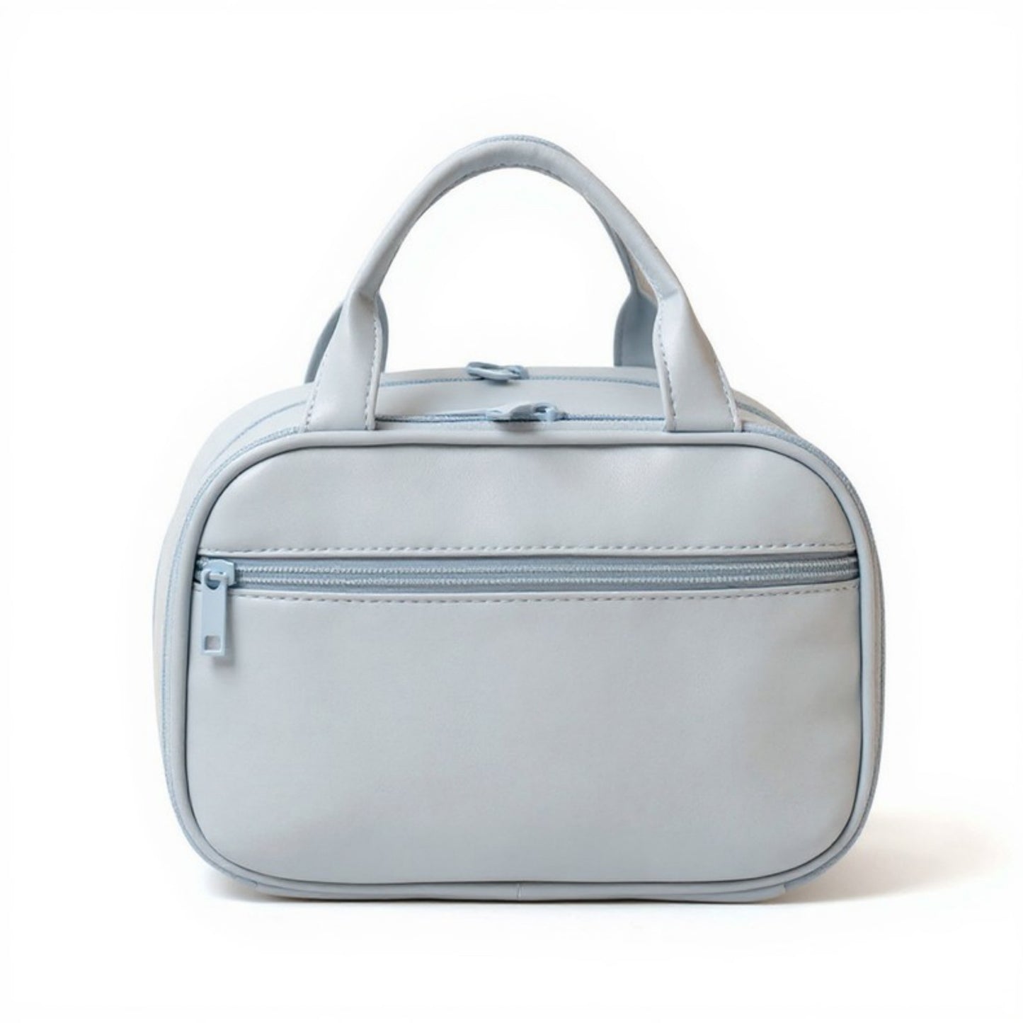 Anna-Kaci Travel Makeup and Toiletry Bag with Dual Compartments and Carry Handle