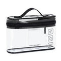 Anna-Kaci Clear Travel Toiletry Bag with 180¡ã Wide Opening and Waterproof PVC Design