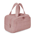 Anna-Kaci Large Capacity Makeup and Toiletry Bag with Wide-Mouth Opening and Travel Organizer Compartments 12x8.3x7.3in