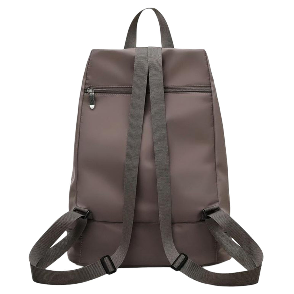 Anna-Kaci Women' s Lightweight Multi-Compartment Backpack with Front Zip Pockets and Bottom Storage Compartment for Daily Organization