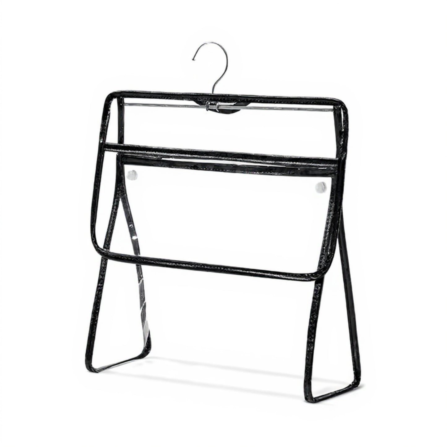 Anna-Kaci Women's Clear Hanging Shower Organizer with Touch-Friendly Phone Pocket Water-Resistant Storage Shelf