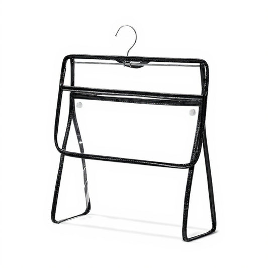 Anna-Kaci Women's Clear Hanging Shower Organizer with Touch-Friendly Phone Pocket Water-Resistant Storage Shelf