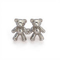Anna-Kaci 3-Piece Teddy Bear Pant Buckle Extender Set with Sculpted Metal Designs for Adjustable Waistroom 1.5x1.4in