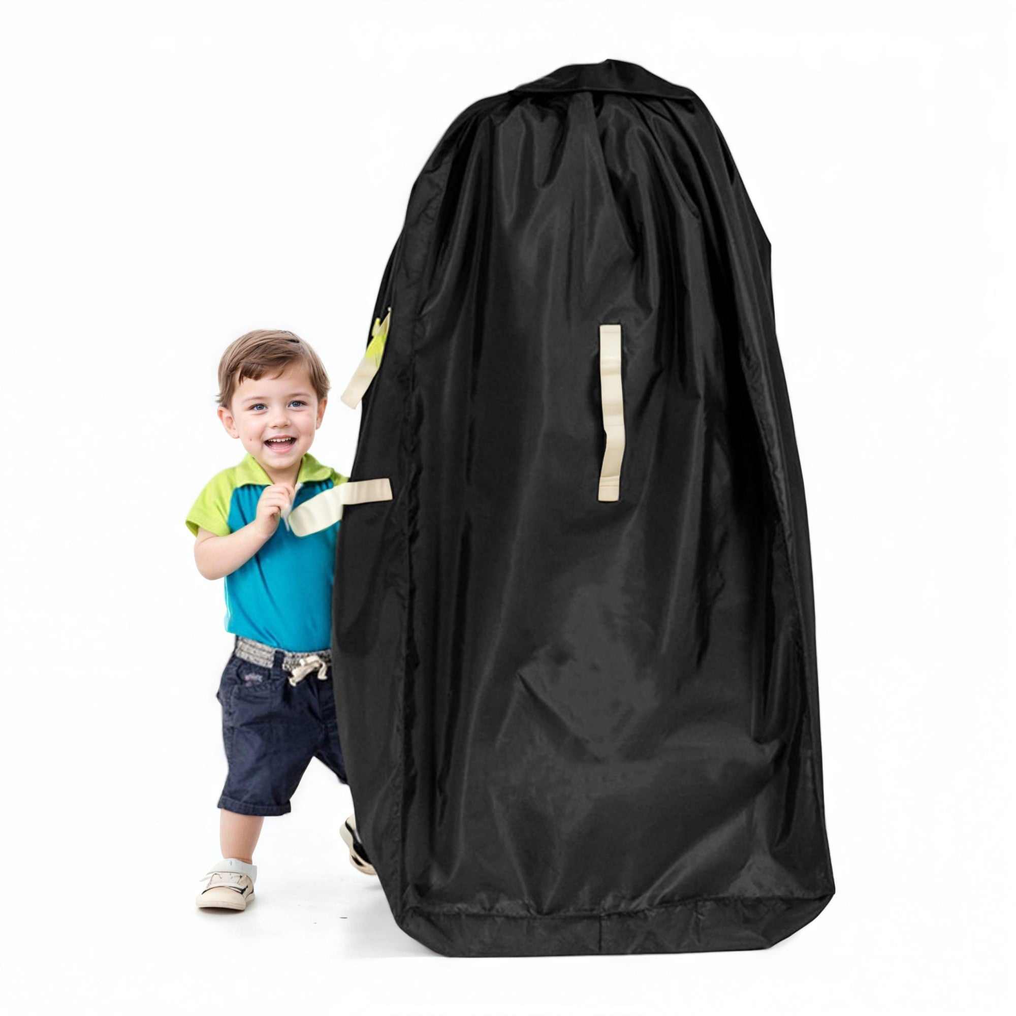 Anna-Kaci Lightweight Backpack Protective Cover with Elastic Secure Fit, High-Visibility Pull Tabs, and Foldable Storage Pouch 9.5x6.7x18.5in
