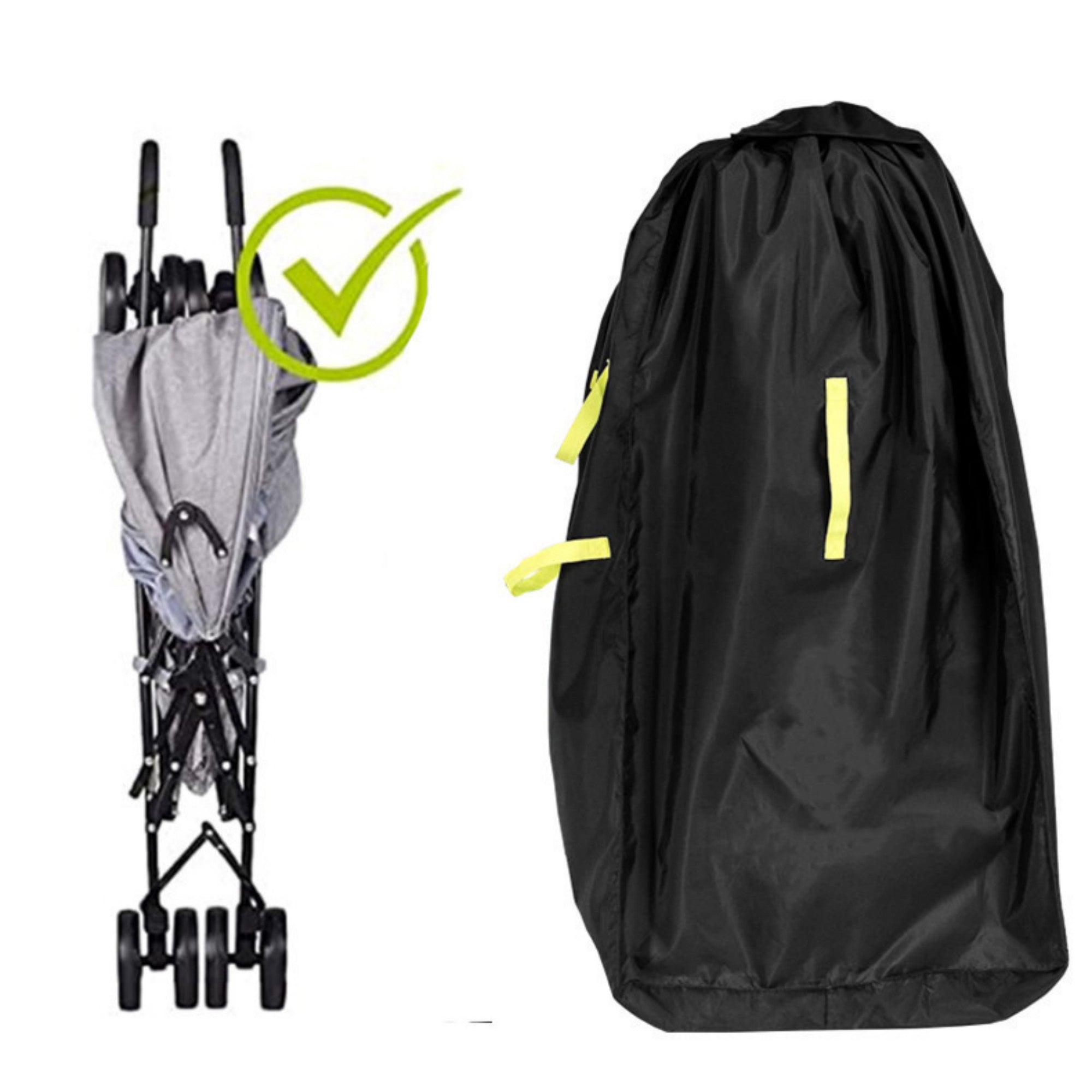 Anna-Kaci Lightweight Backpack Protective Cover with Elastic Secure Fit, High-Visibility Pull Tabs, and Foldable Storage Pouch 9.5x6.7x18.5in