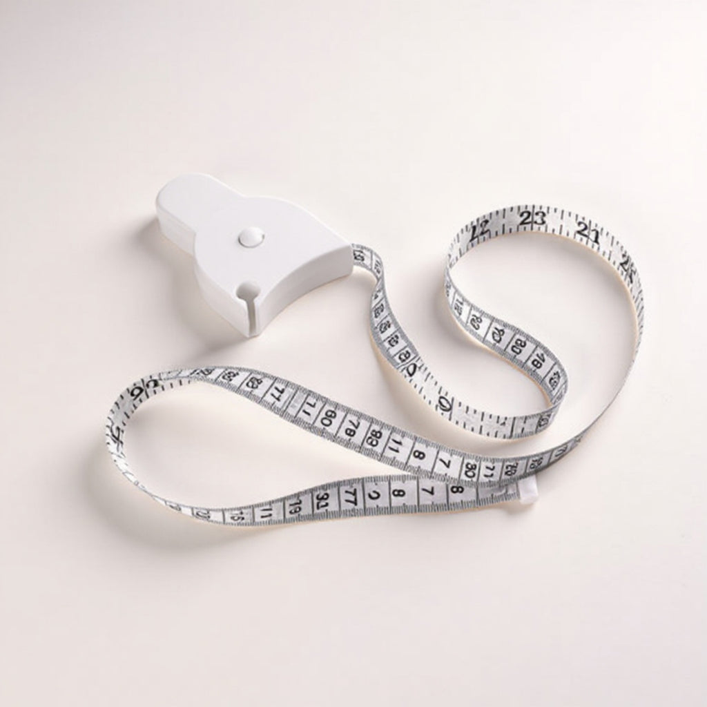 Anna-Kaci Body Measuring Tape with Retractable Soft Tape and Auto-Lock Design for Accurate Body, Waist, and Arm Measurements