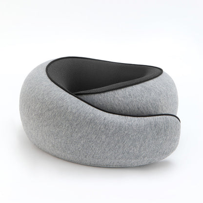 Anna-Kaci Ergonomic Travel Neck Pillow with Soft Cushioned Wrap Design and Supportive Contoured Structure for Comfortable Rest