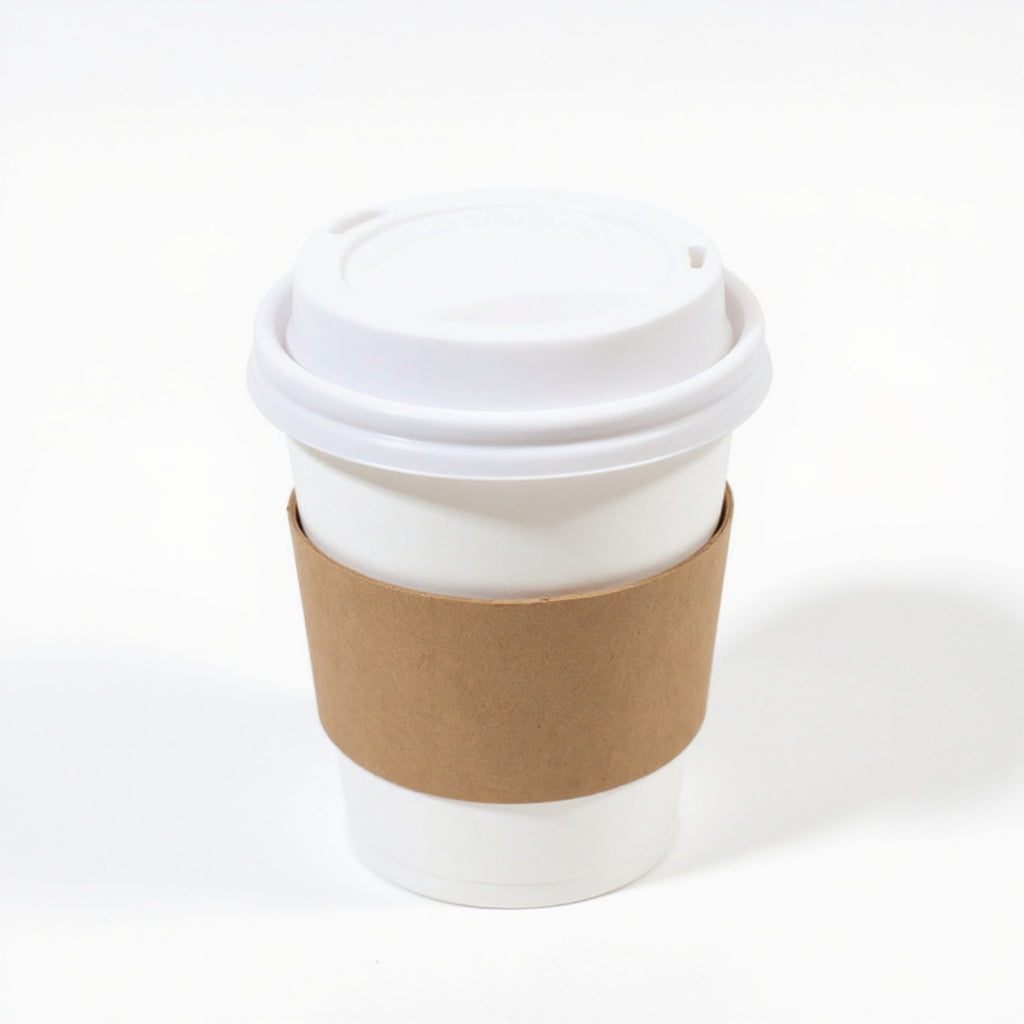 Anna-Kaci Reusable Silicone Coffee Cup Lid Spill Resistant Hot Drink Cover with Sip Opening 3.5x0.7in
