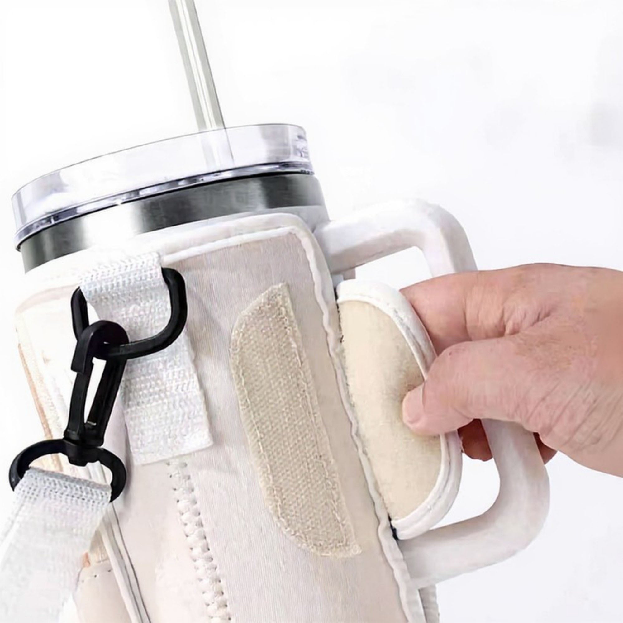 Anna-Kaci Women¡¯s Multifunctional Drink Holder Bag with Key, Card, and Phone Storage, Adjustable Strap for Hands-Free Convenience