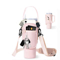 Anna-Kaci Women¡¯s Multifunctional Drink Holder Bag with Key, Card, and Phone Storage, Adjustable Strap for Hands-Free Convenience