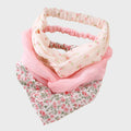 Anna-Kaci Women's 3-Piece Twisted Fabric Headband Set with Elastic Back and Mixed Patterned Designs