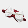 Anna-Kaci Women's Satin Sleep Mask with Oversized Bow Detail and Elastic Comfort Fit