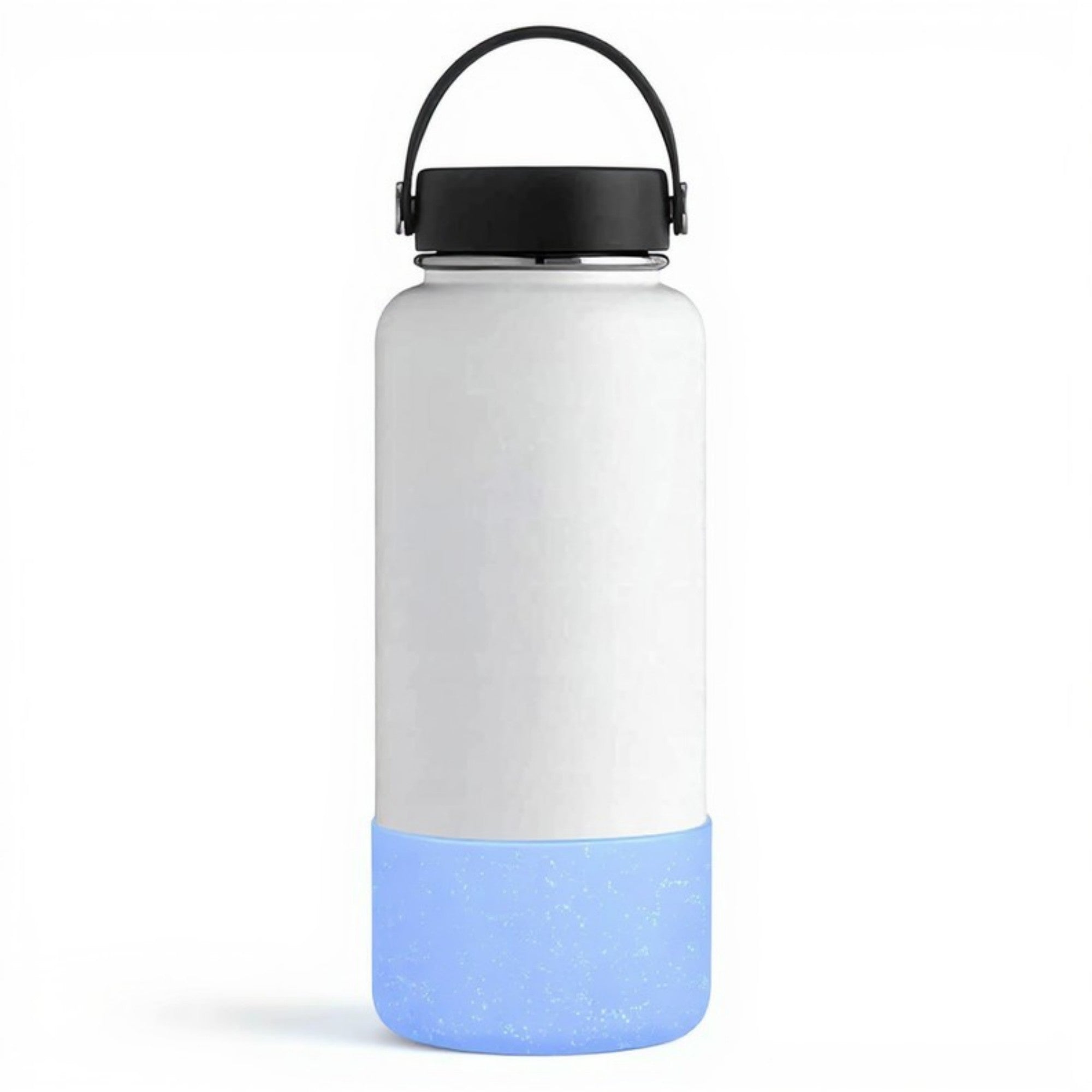 Anna-Kaci Silicone Bottle Protective Boot Sleeve for Reusable Water Bottles with Shock Absorbing Base 6-Piece Set 3in