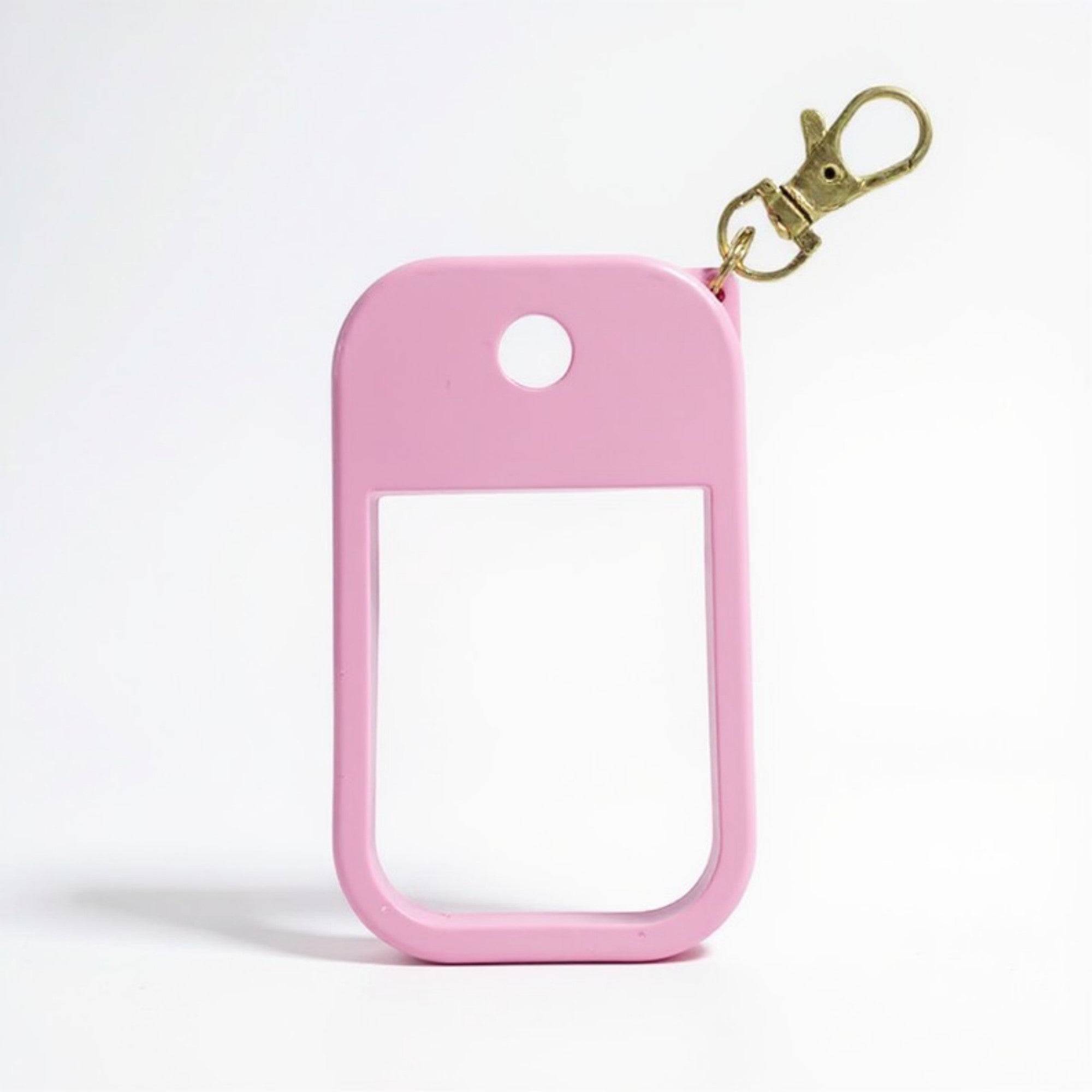 Anna-Kaci Silicone Hand Sanitizer Holder Sleeve with Keychain Clip for Travel and Everyday Use 2-Piece Set