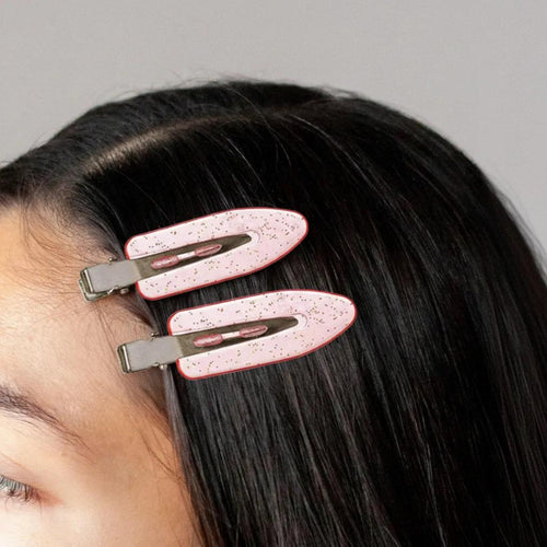 Anna-Kaci Decorative Hair Sectioning Clips with Metal Alligator Clamp for Styling and Everyday Hold 6-Piece Set 2.3x0.7in